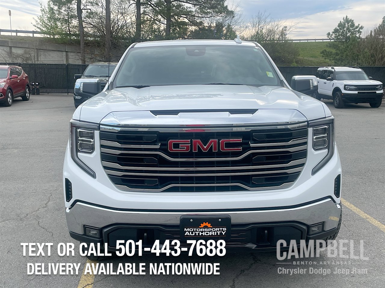 Used 2024 GMC Sierra 1500 SLT with VIN 1GTUUDED2RZ142187 for sale in Little Rock