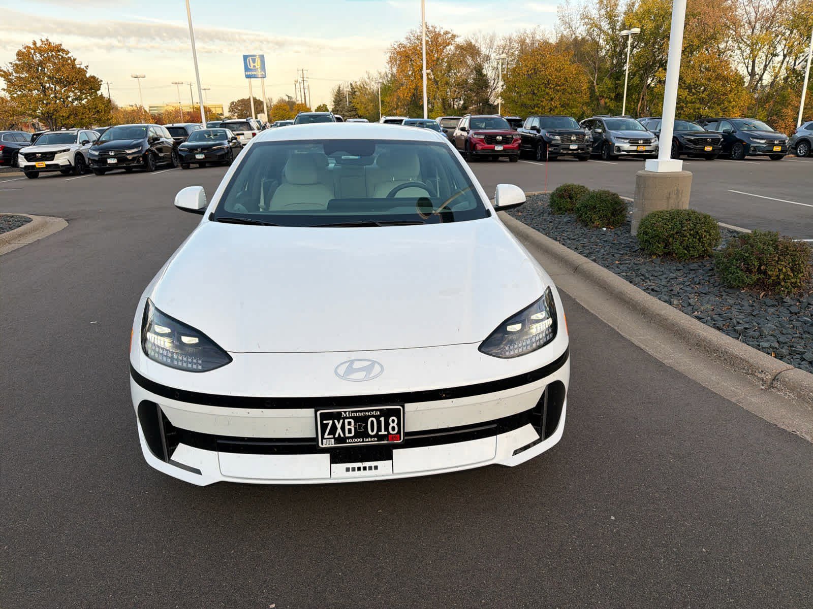 Used 2025 Hyundai IONIQ 6 SEL with VIN KMHM34AC0SA104344 for sale in Hopkins, MN