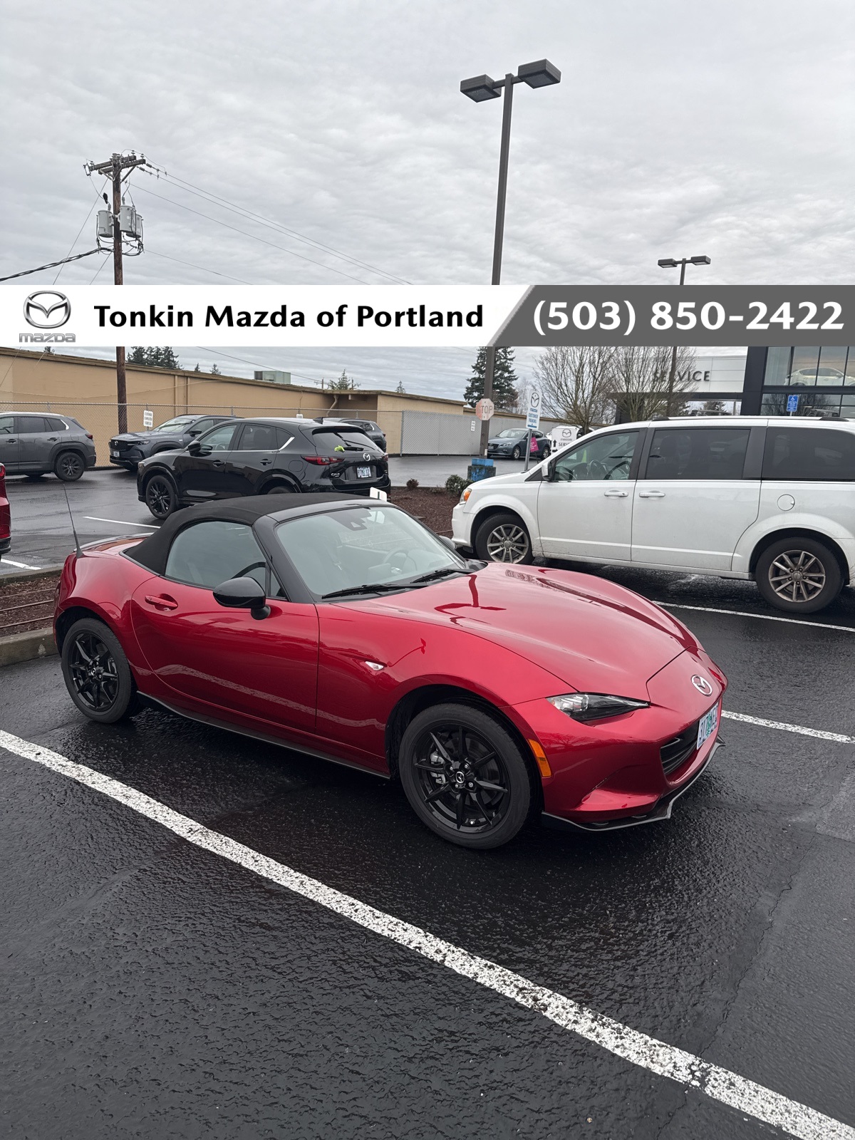 Pre-Owned 2023 Mazda MX-5 Miata Sport 2D Convertible in Portland