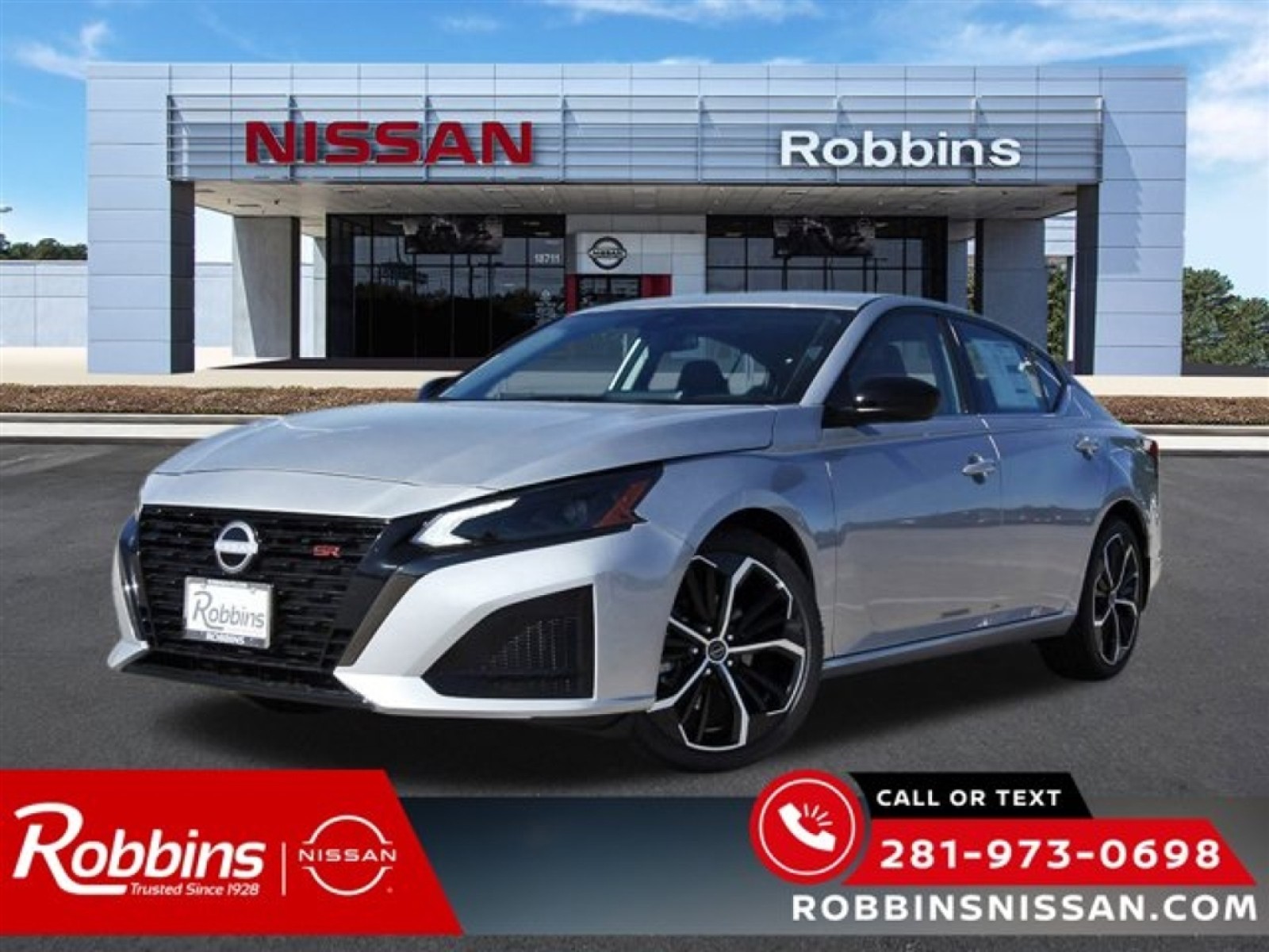 2025 Nissan Altima SR Silver at Davis Chevrolet