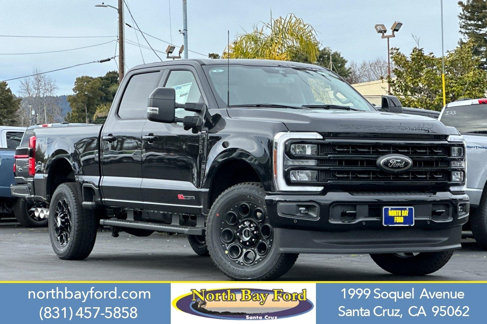 New 2024 Agate Black Metallic Ford F-250® LARIAT image 1