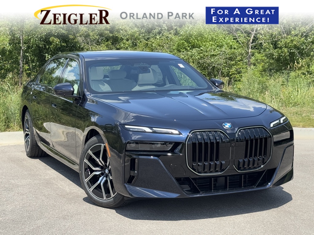 New 2025 Carbon Black Metallic BMW 760i xDrive image 1