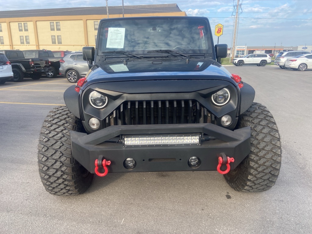 Used 2017 Jeep Wrangler Unlimited Rubicon with VIN 1C4BJWFG1HL605152 for sale in Kansas City