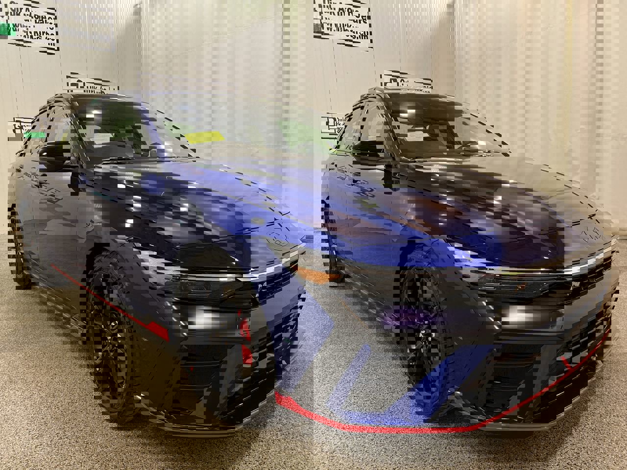 New 2025 Intense Blue Hyundai BASE image 1