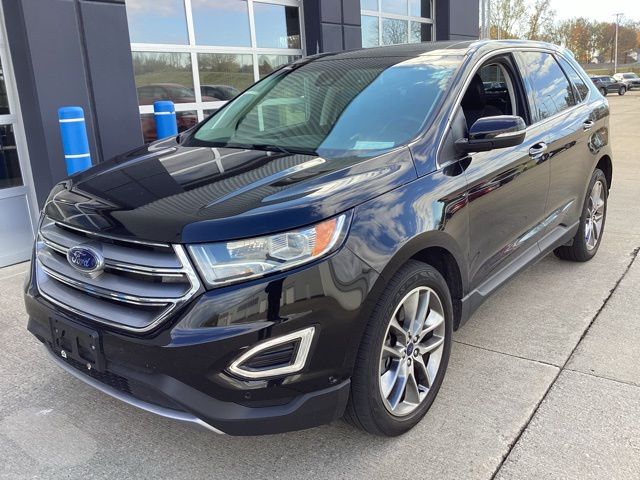 Used 2017 Ford Edge Titanium with VIN 2FMPK4K8XHBB67541 for sale in Sheffield, OH