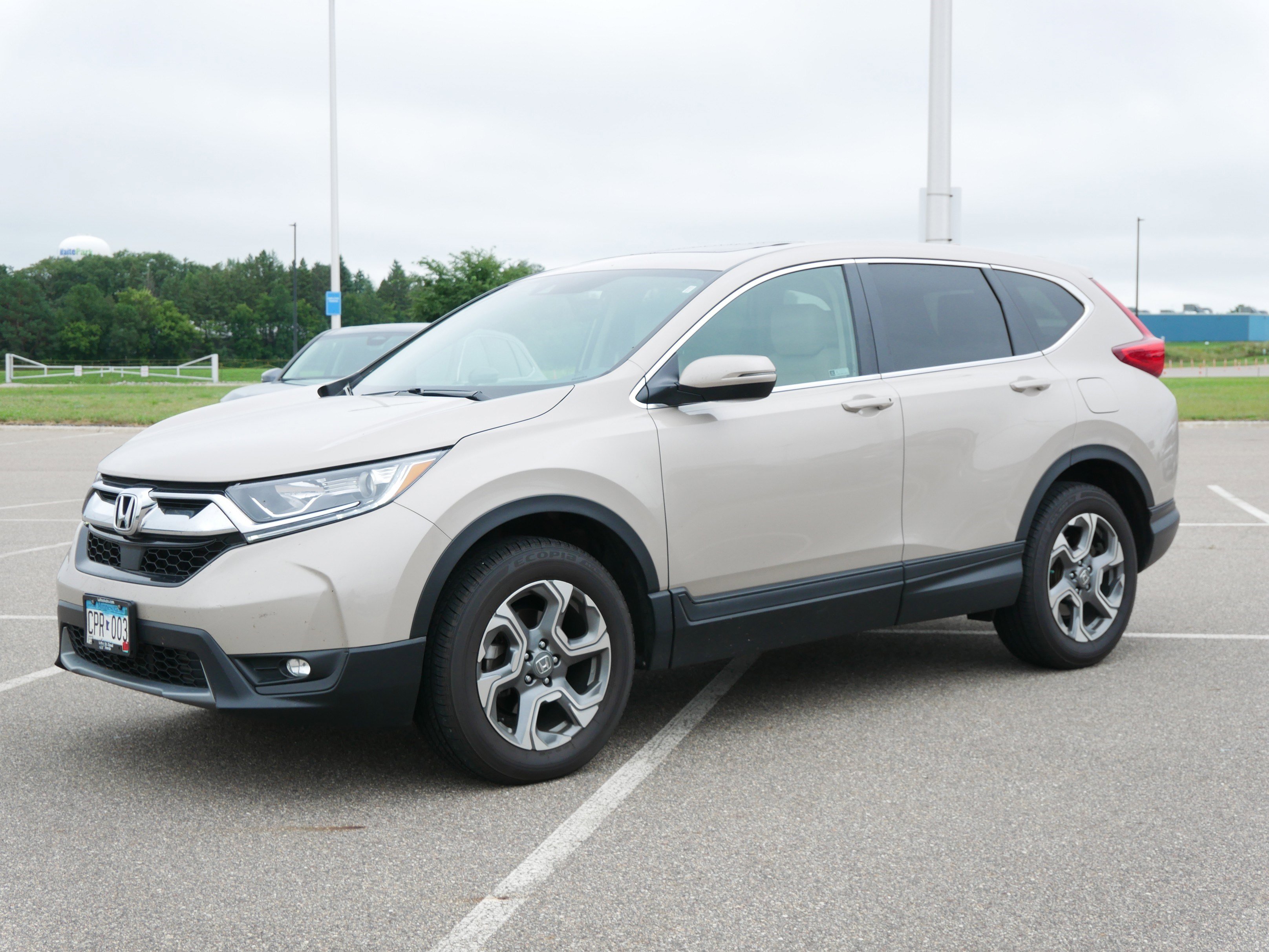 Used 2019 Honda CR-V EX-L with VIN 5J6RW2H89KL003177 for sale in Waite Park, Minnesota