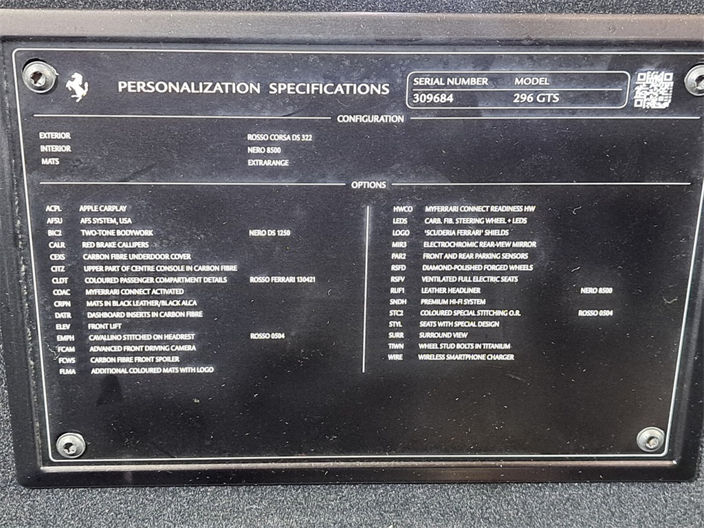Certified Used 2024 Rosso Corsa Ferrari Base image 15