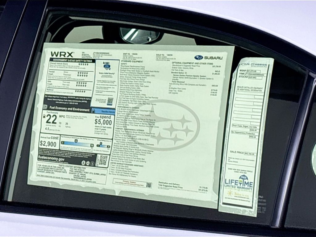 2025 Subaru WRX Premium photo 22
