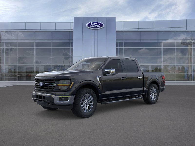New 2025 AGATE BLACK Ford XLT image 1