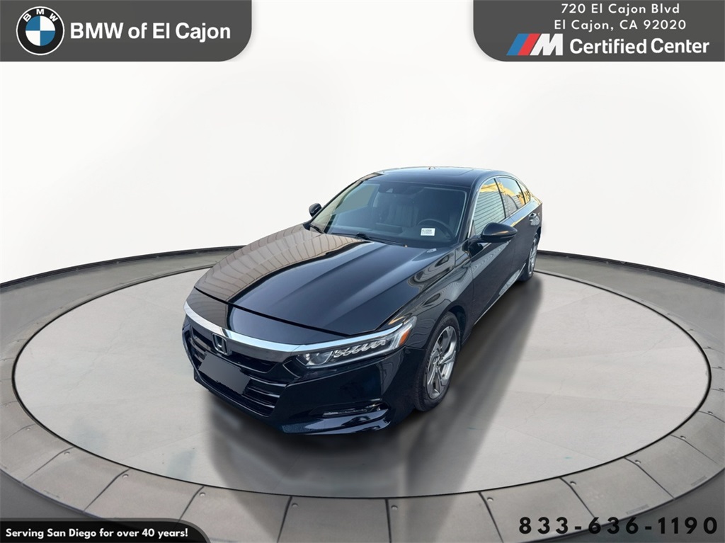 Used 2018 Honda Accord EX-L with VIN 1HGCV1F57JA113058 for sale in El Cajon, CA