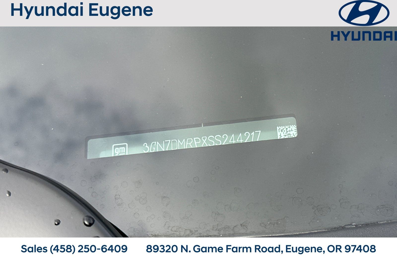 Used 2025 Chevrolet Equinox EV 1LT with VIN 3GN7DMRP8SS244217 for sale in Eugene, OR