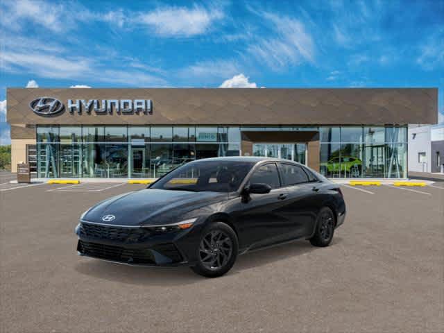 2025 Hyundai Elantra Hybrid Blue photo 2