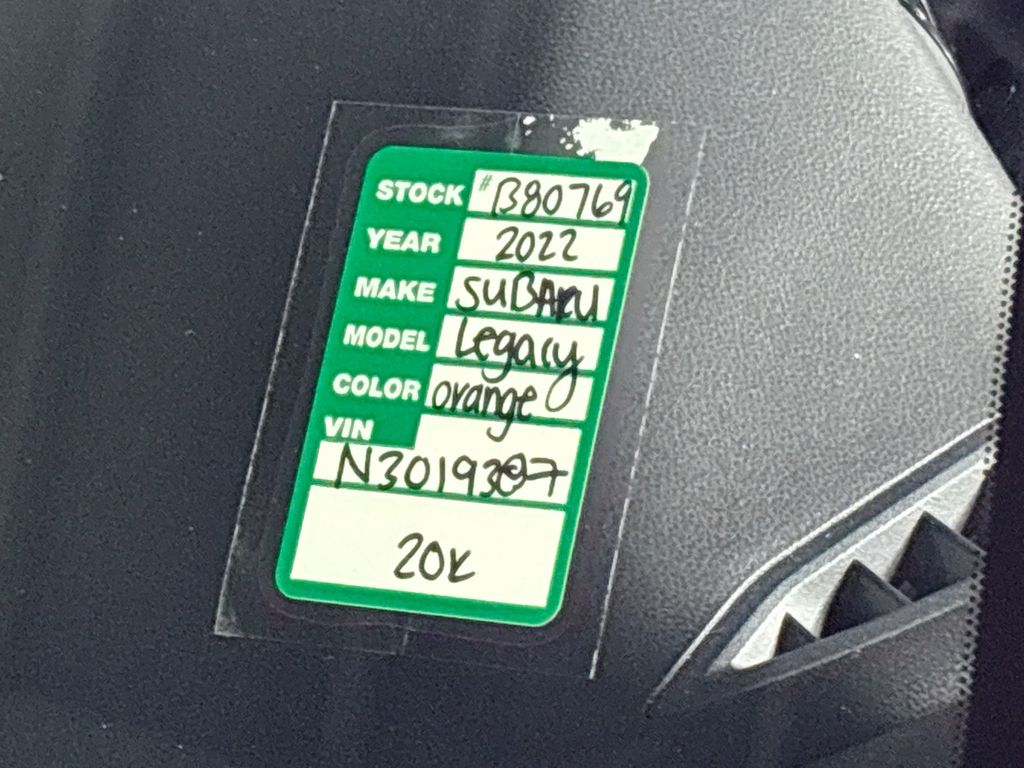 2022 Subaru Legacy Premium photo 24