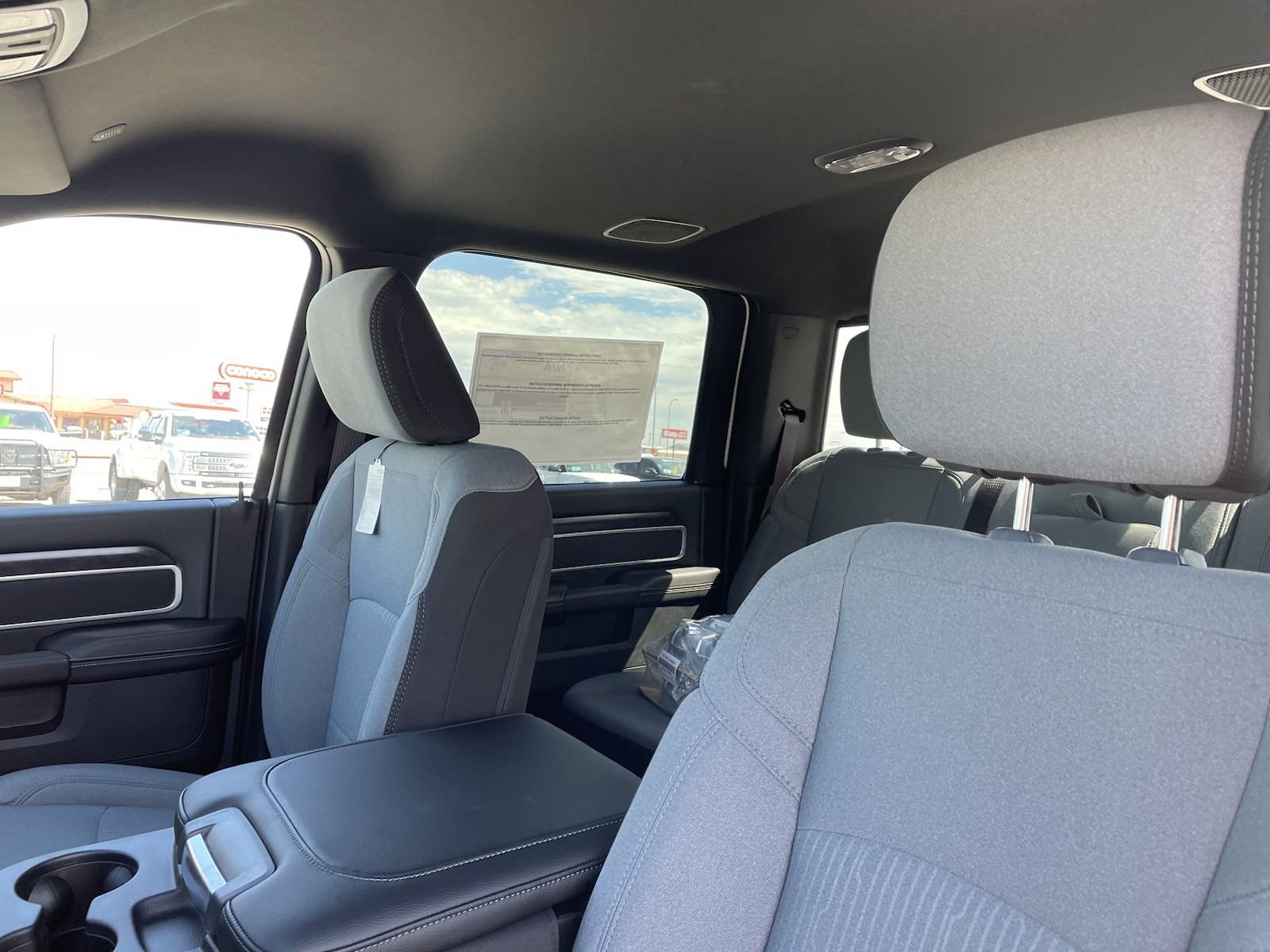 New 2024 Bright White Clearcoat Ram SLT image 15