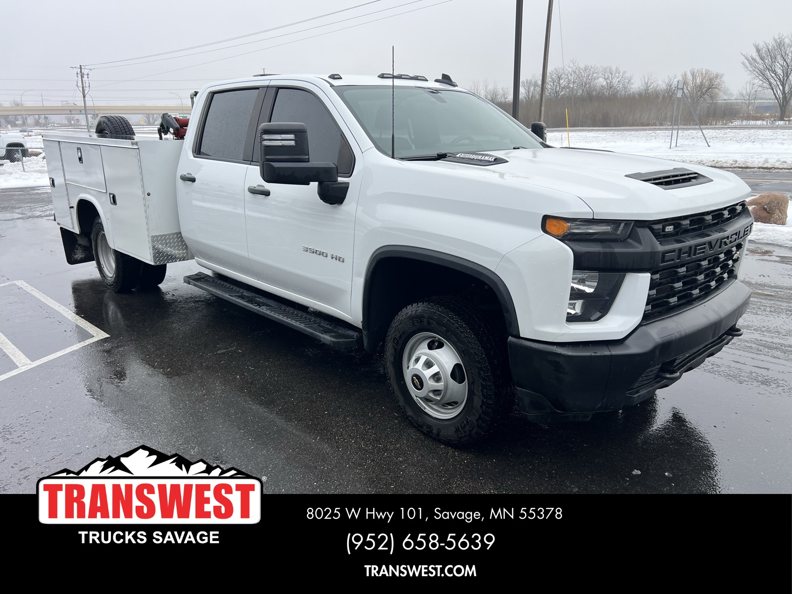 Used 2023 Chevrolet Silverado 3500HD Work Truck with VIN 1GB4YSEY4PF133084 for sale in Minneapolis, Minnesota