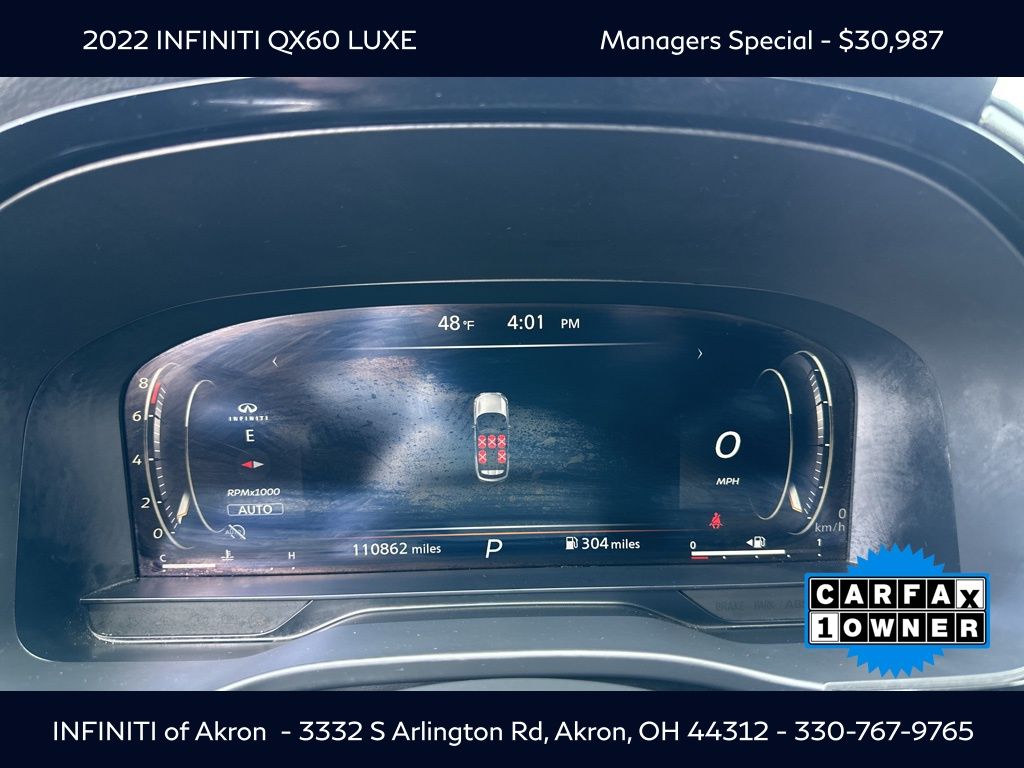 2022 Infiniti QX60 Luxe photo 3
