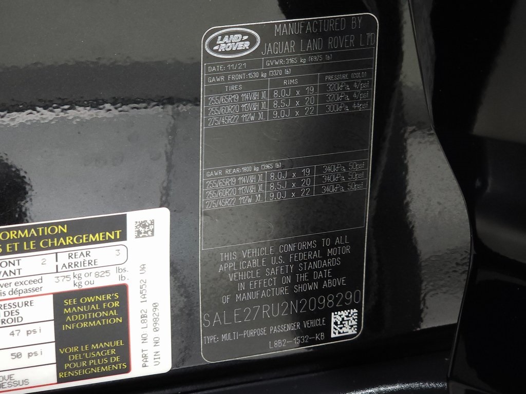 2022 LAND ROVER DEFENDER - Image 39