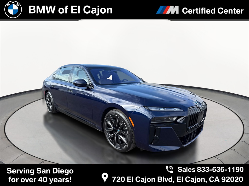 New 2025 BMW i7 xDrive60 4D Sedan in El Cajon #CV37893 | BMW