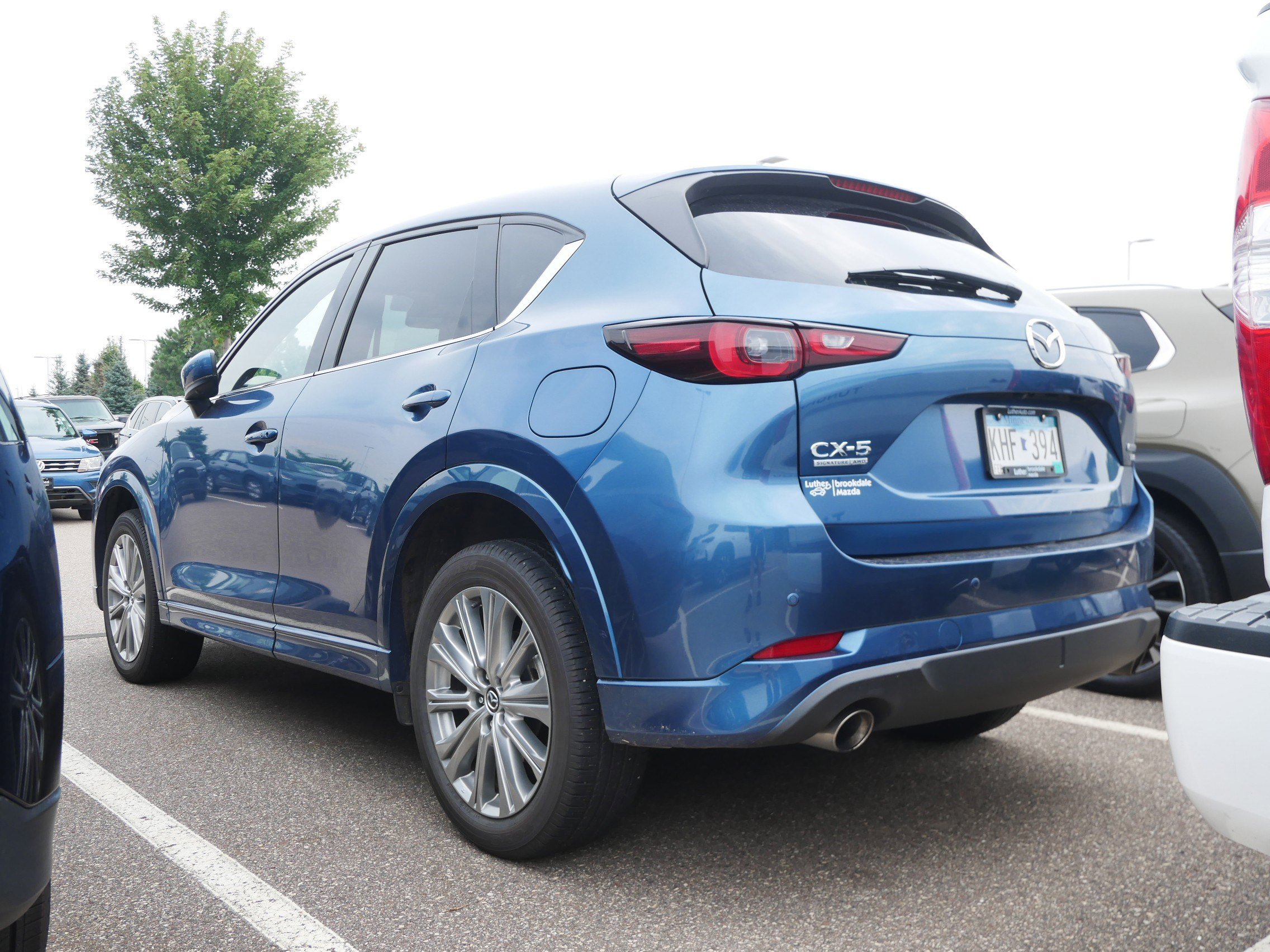 Certified 2023 Mazda CX-5 TURBO Signature with VIN JM3KFBXY4P0146997 for sale in Brooklyn Center, Minnesota