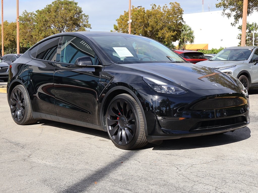 Used 2023 Tesla Model Y Performance with VIN 7SAYGDEF2PF668531 for sale in Miami, FL