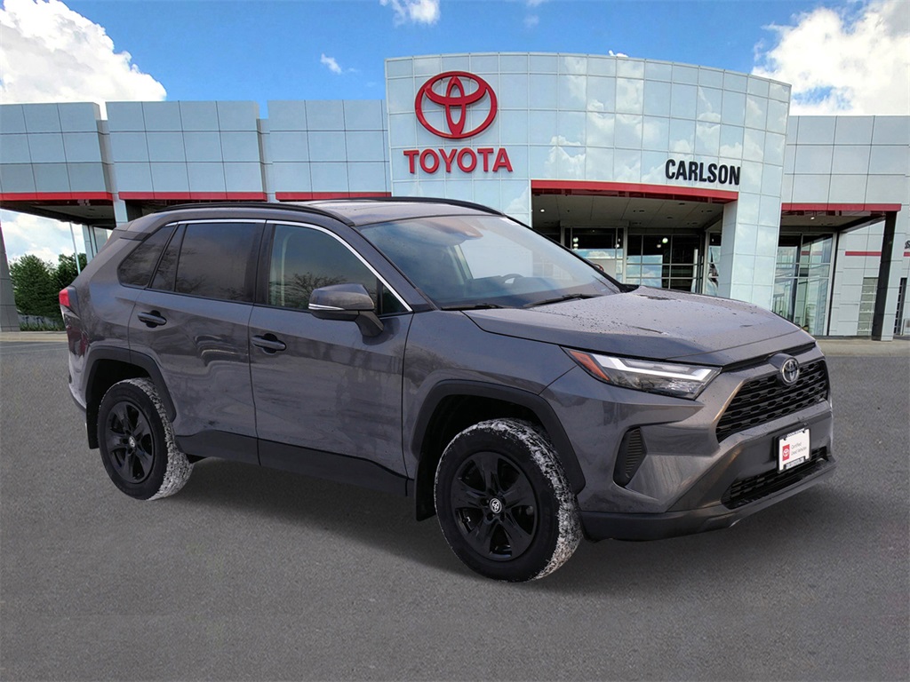 Certified 2022 Toyota RAV4 XLE with VIN 2T3P1RFV9NC261358 for sale in Minneapolis, Minnesota