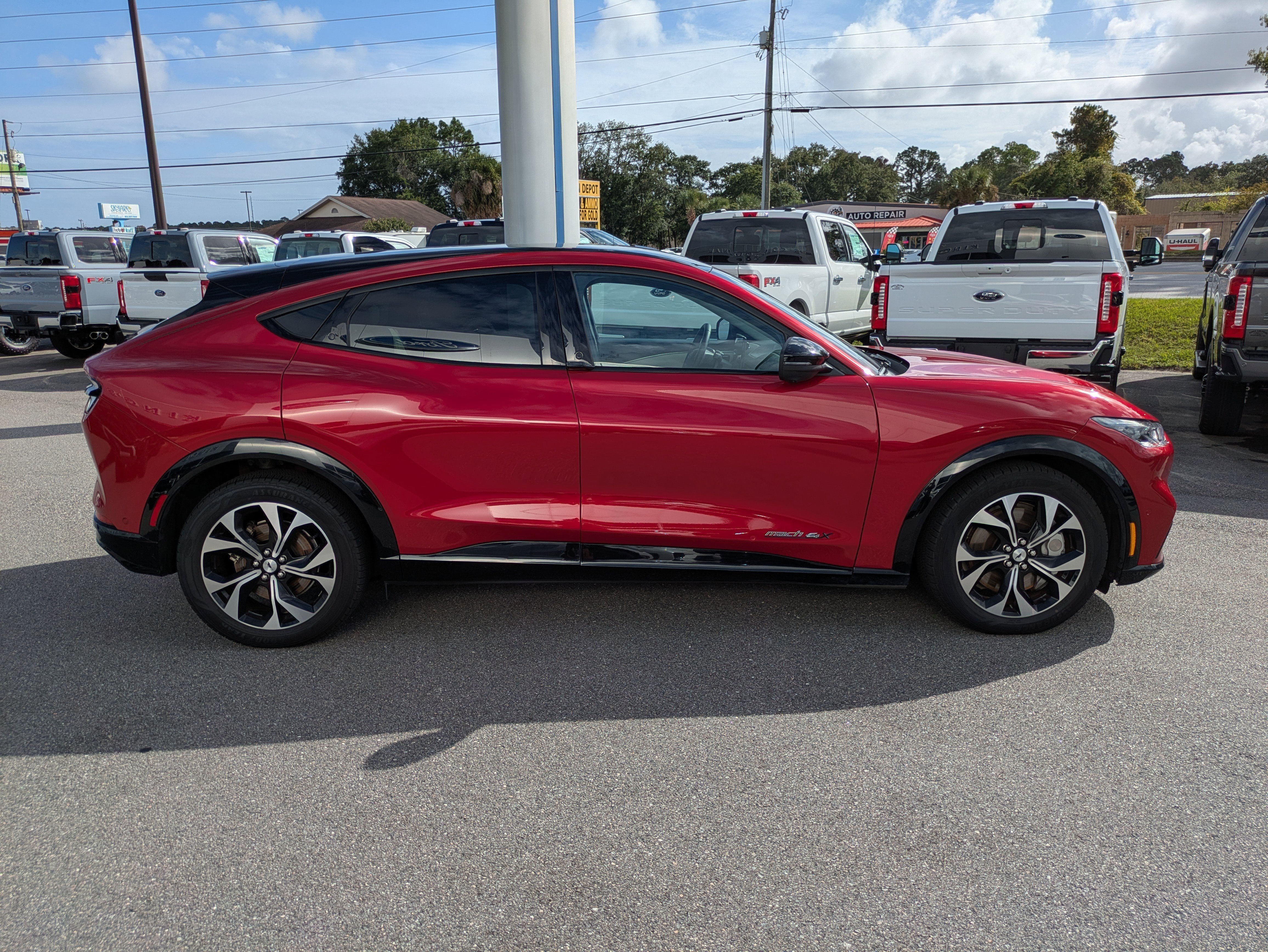 Used 2021 Ford Mustang Mach-E Premium AWD with VIN 3FMTK3SU6MMA57228 for sale in Brunswick, GA
