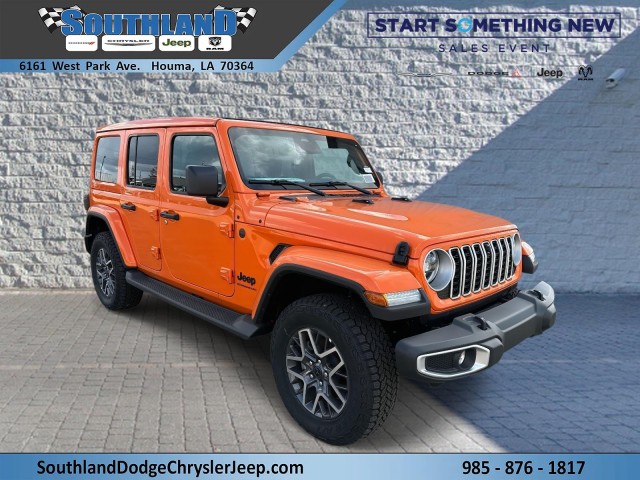 New 2025 Jeep Wrangler Sahara Sport Utility in Houma #5J0241