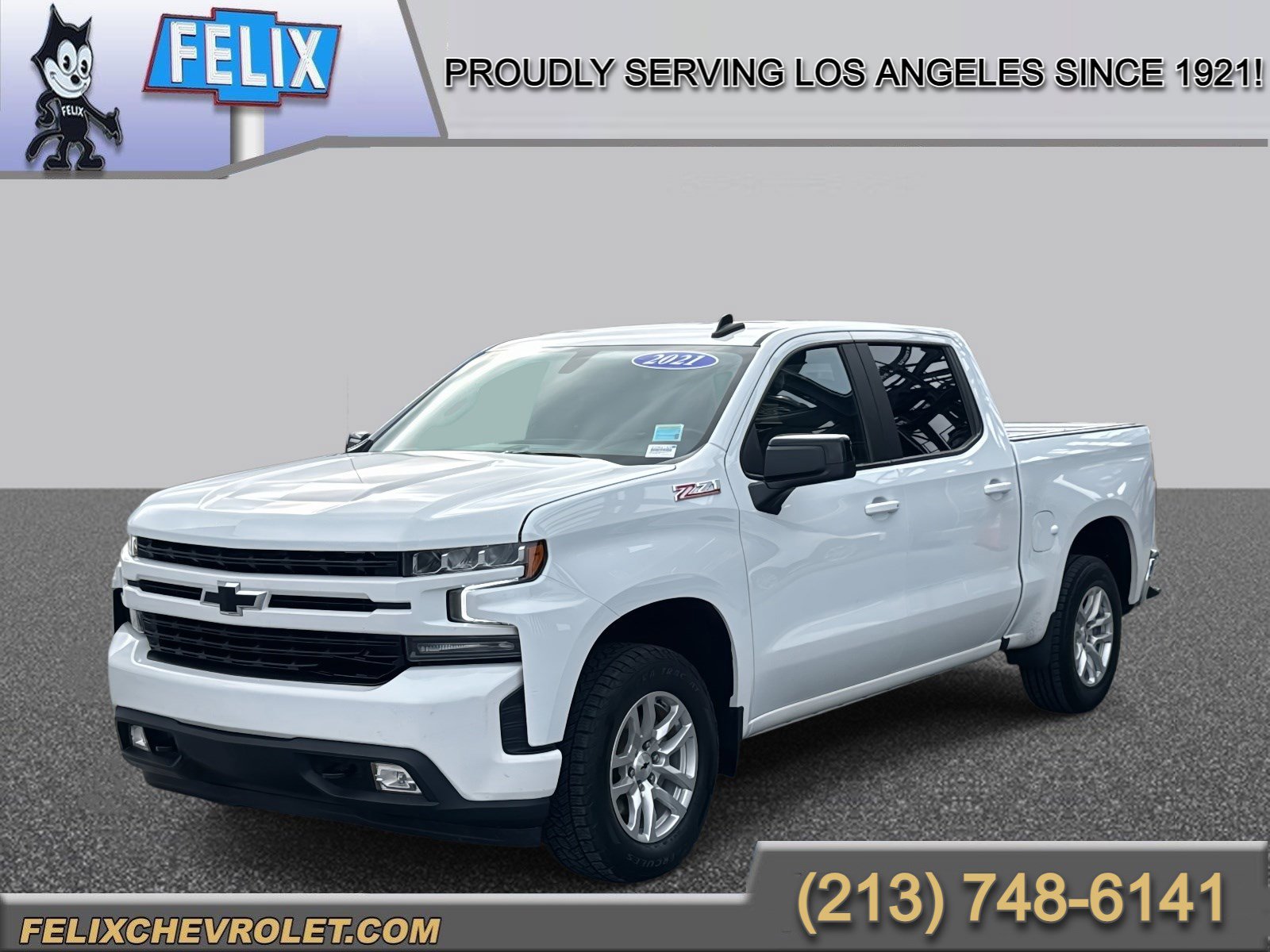 Used 2021 Summit White Chevrolet RST image 1