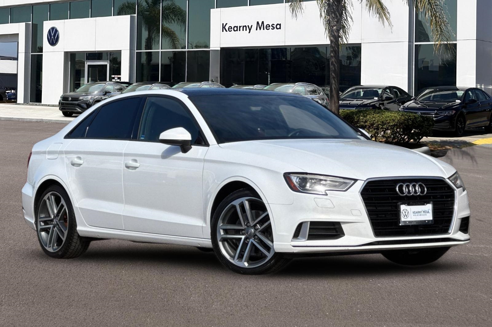 Used 2018 Audi A3 Sedan Premium with VIN WAUAUGFF6J1031873 for sale in La Mesa, CA