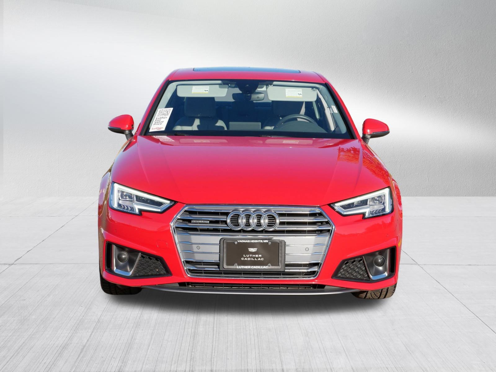 Used 2019 Audi A4 Premium Plus with VIN WAUENAF43KA066382 for sale in Vadnais Heights, MN