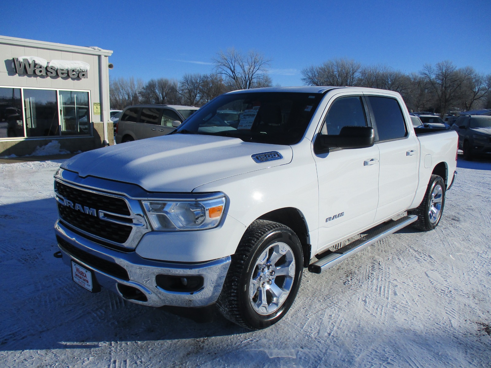 Used 2022 RAM Ram 1500 Pickup Big Horn/Lone Star with VIN 1C6SRFFT7NN387134 for sale in Waseca, Minnesota