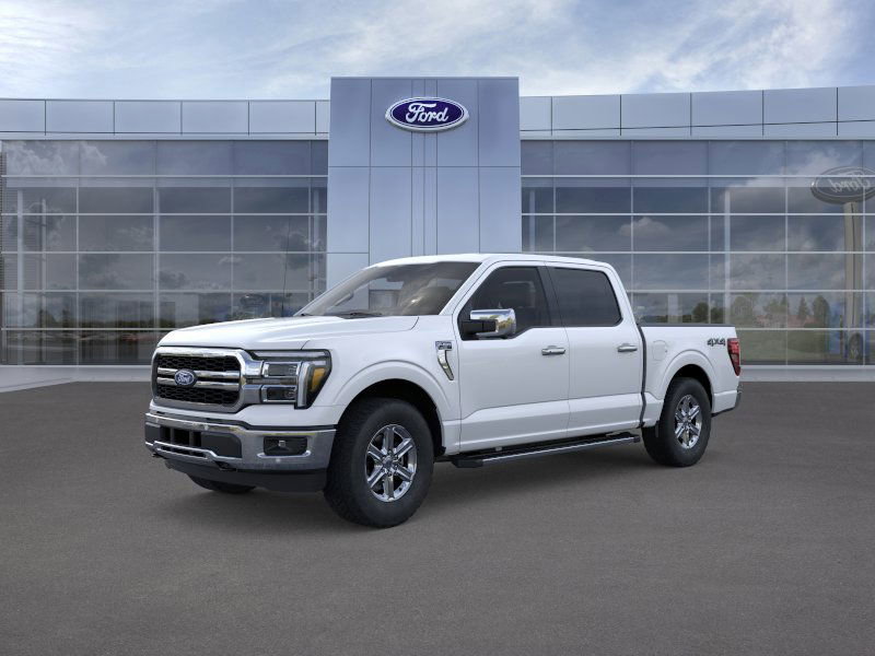 New 2025 SPACE WHITE METALLIC Ford LARIAT image 1