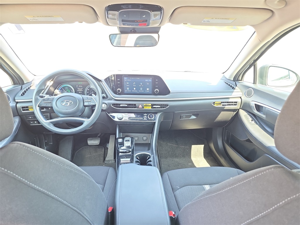 2023 Hyundai Sonata Hybrid Blue photo 2