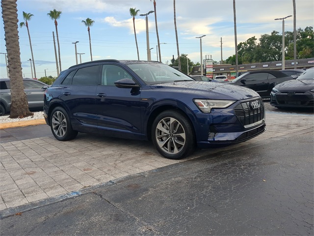Used 2021 Audi e-tron Premium Plus with VIN WA1LAAGE0MB010128 for sale in Tampa, FL