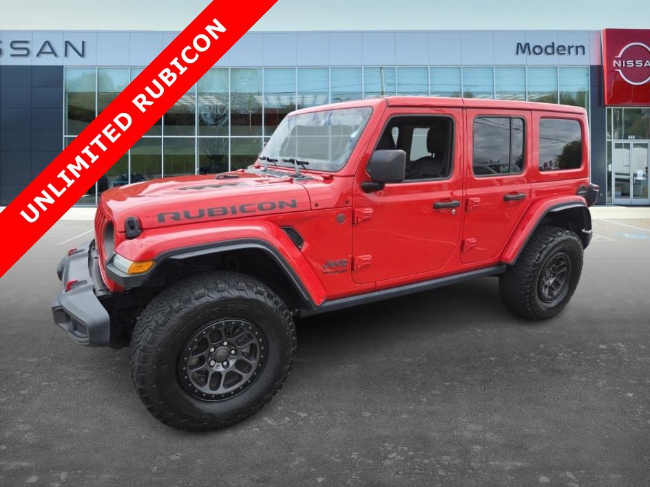 Pre-Owned 2021 Jeep Wrangler Unlimited Rubicon Convertible in