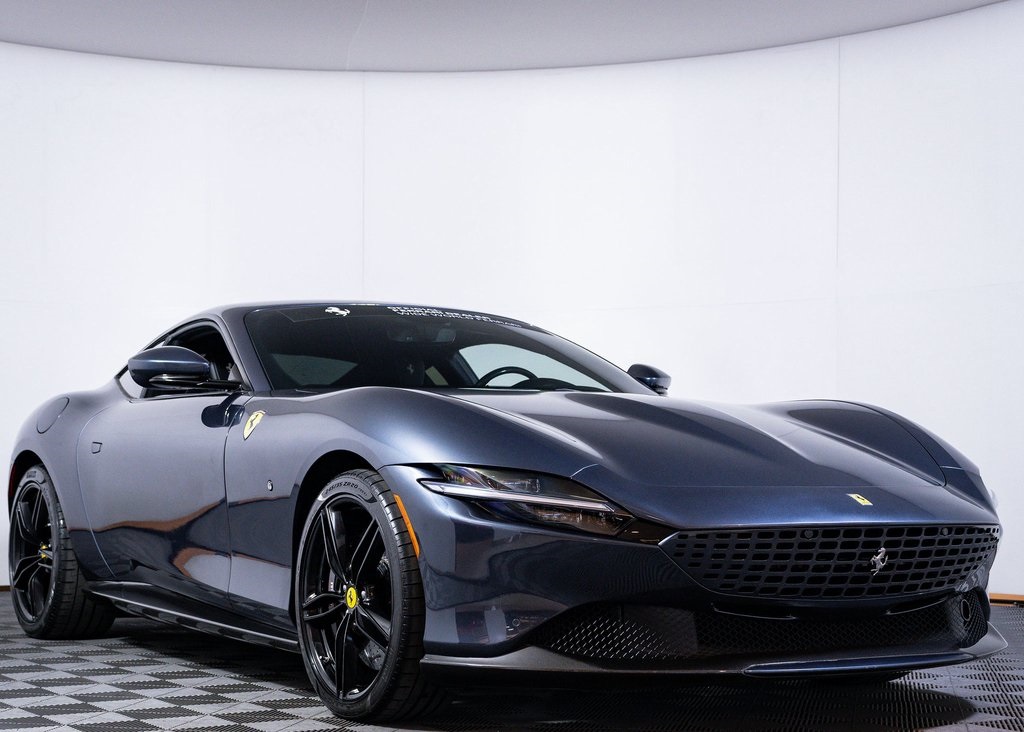 Certified Used 2022 Blu Roma Ferrari Base image 3