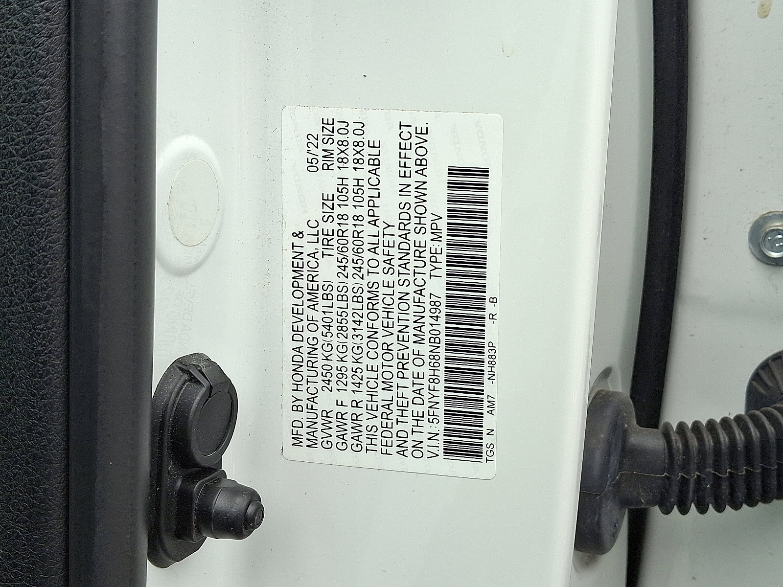 2022 Honda Passport TrailSport photo 16