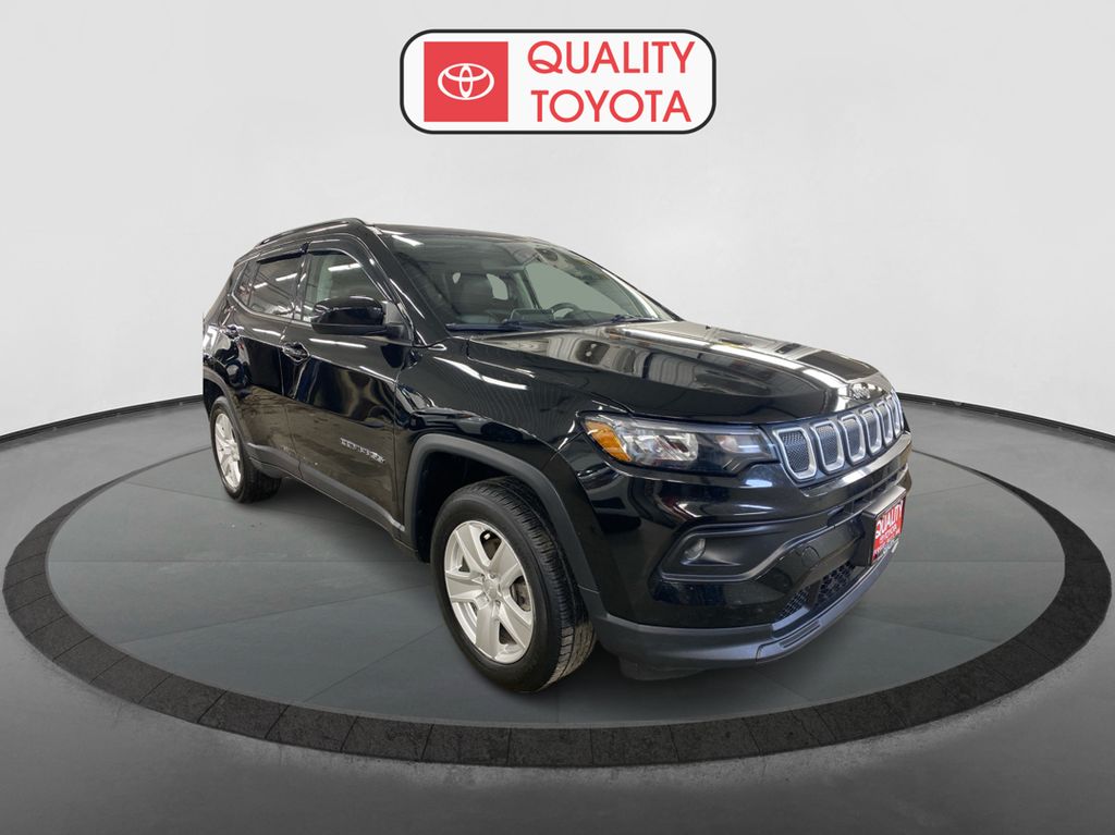 Used 2022 Jeep Compass Latitude with VIN 3C4NJDBB2NT153868 for sale in Fergus Falls, Minnesota