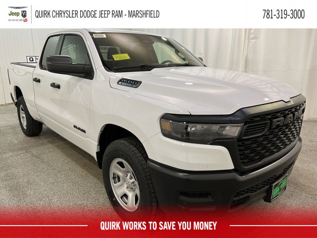 New 2025 Bright White Clearcoat Ram Tradesman image 1