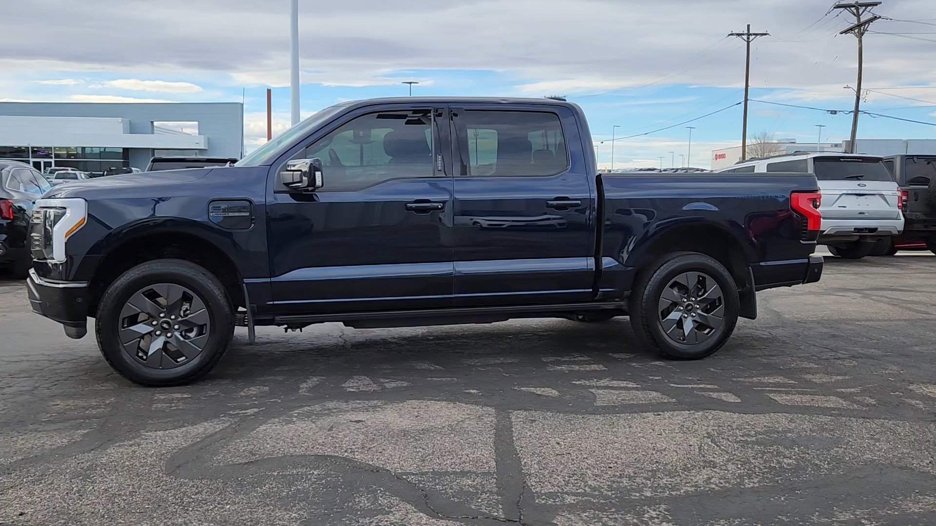 Certified 2023 Ford F-150 Lightning Lariat with VIN 1FTVW1EV8PWG56999 for sale in Cheyenne, WY