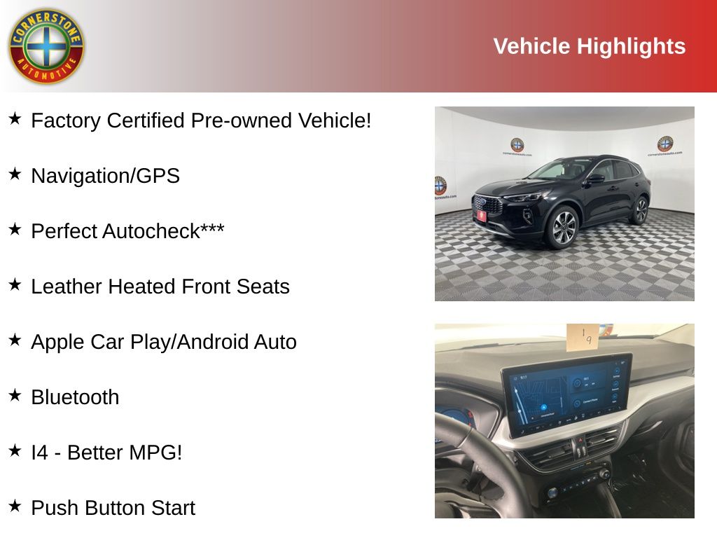 Certified 2023 Ford Escape Platinum with VIN 1FMCU9JA7PUA27613 for sale in Elk River, Minnesota
