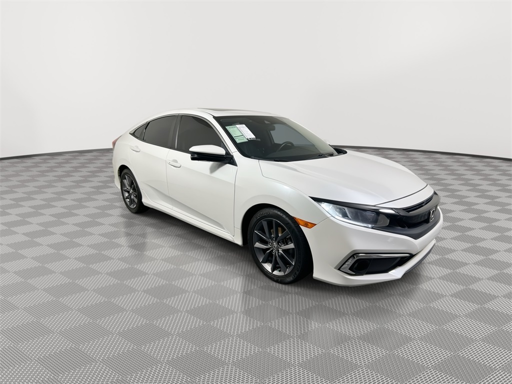 Used 2020 Honda Civic EX with VIN 19XFC1F36LE023495 for sale in Riviera Beach, FL