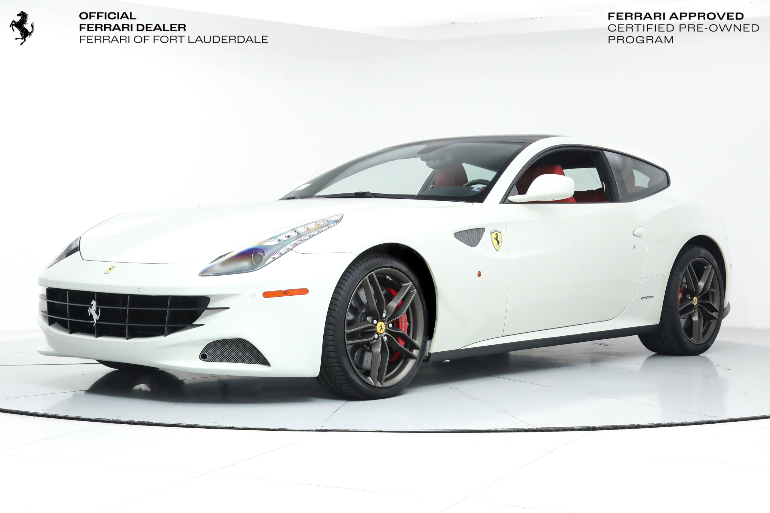Certified Used 2014 White Ferrari  image 1