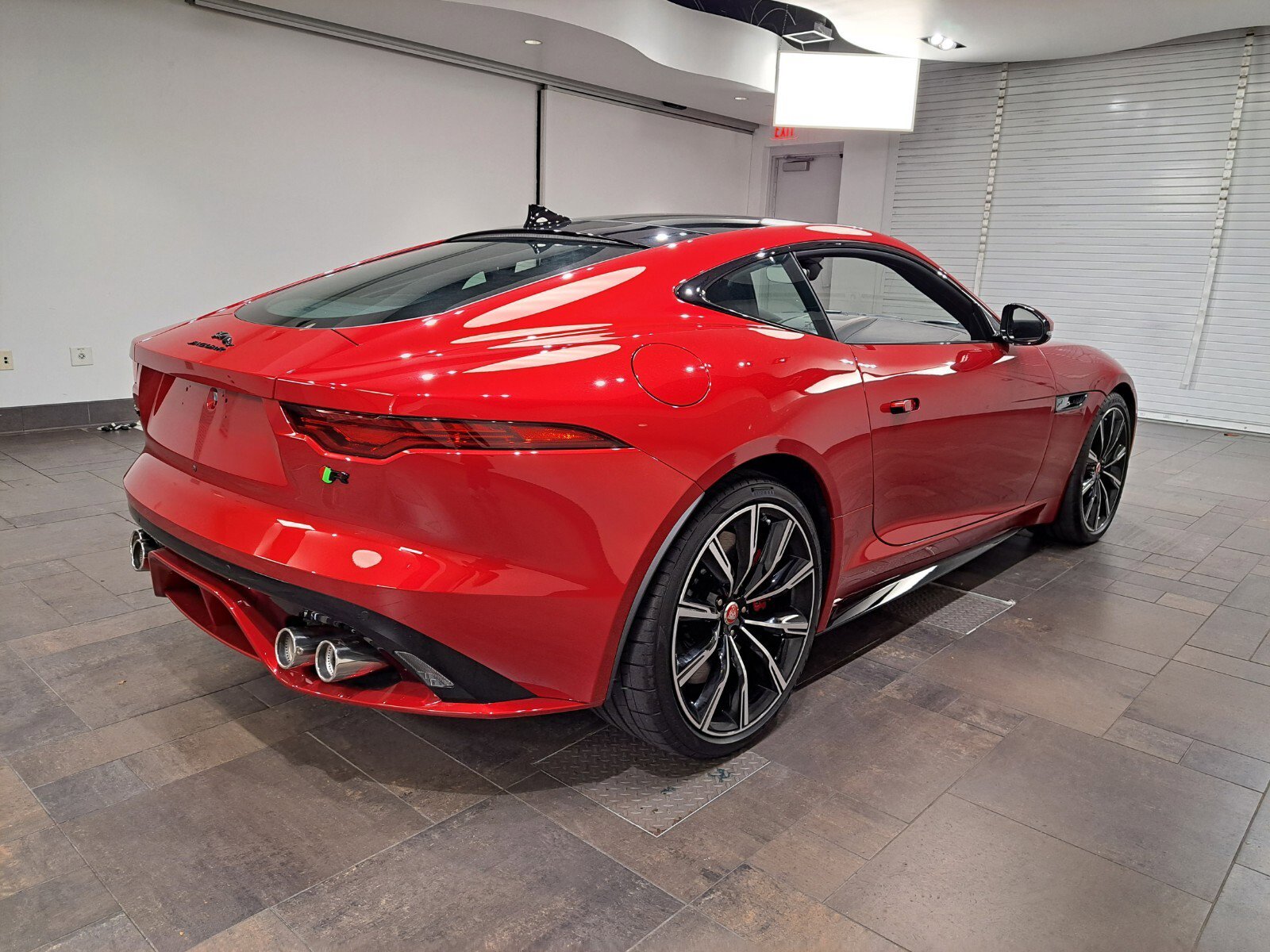 New 2023 Jaguar FTYPE Coupe R P575 AWD 2 door passenger in West Palm