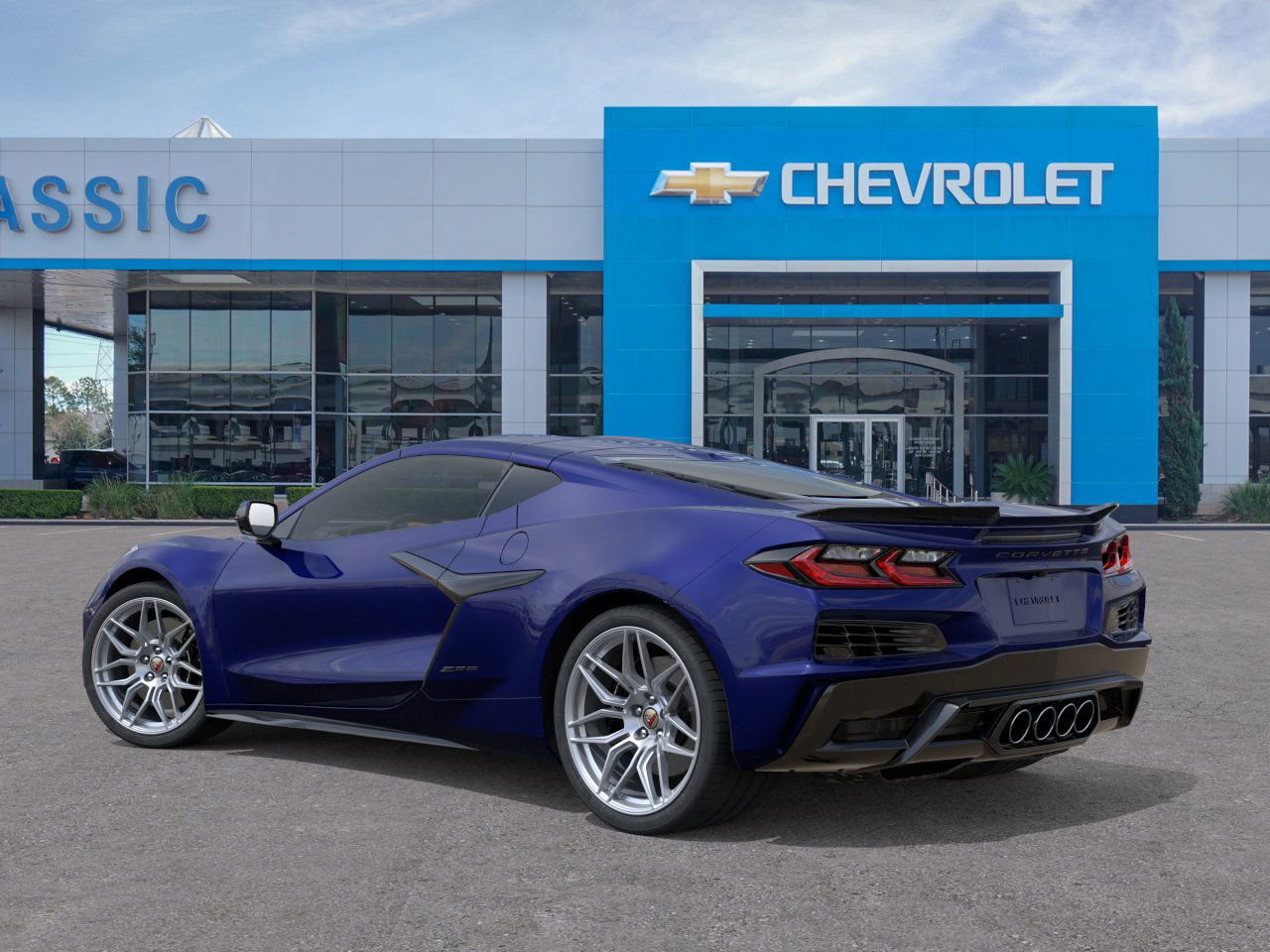 2026 Chevrolet Corvette Z06 1LZ Purple at Classic Elite Chevrolet Hwy 6