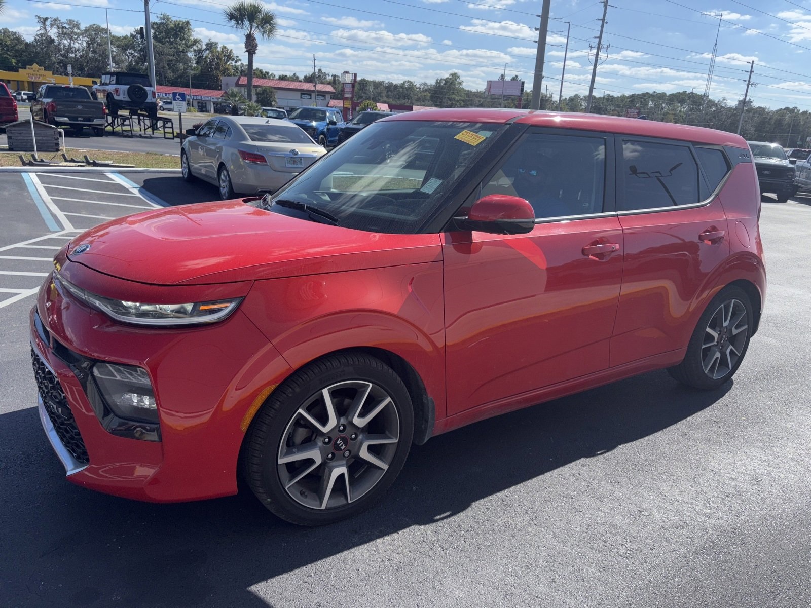 Used 2021 Kia Soul Turbo with VIN KNDJ53AF0M7737173 for sale in Spring Hill, FL