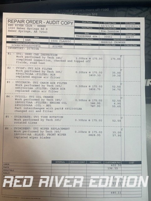 2020 RAM Ram 1500 Classic Tradesman's photo