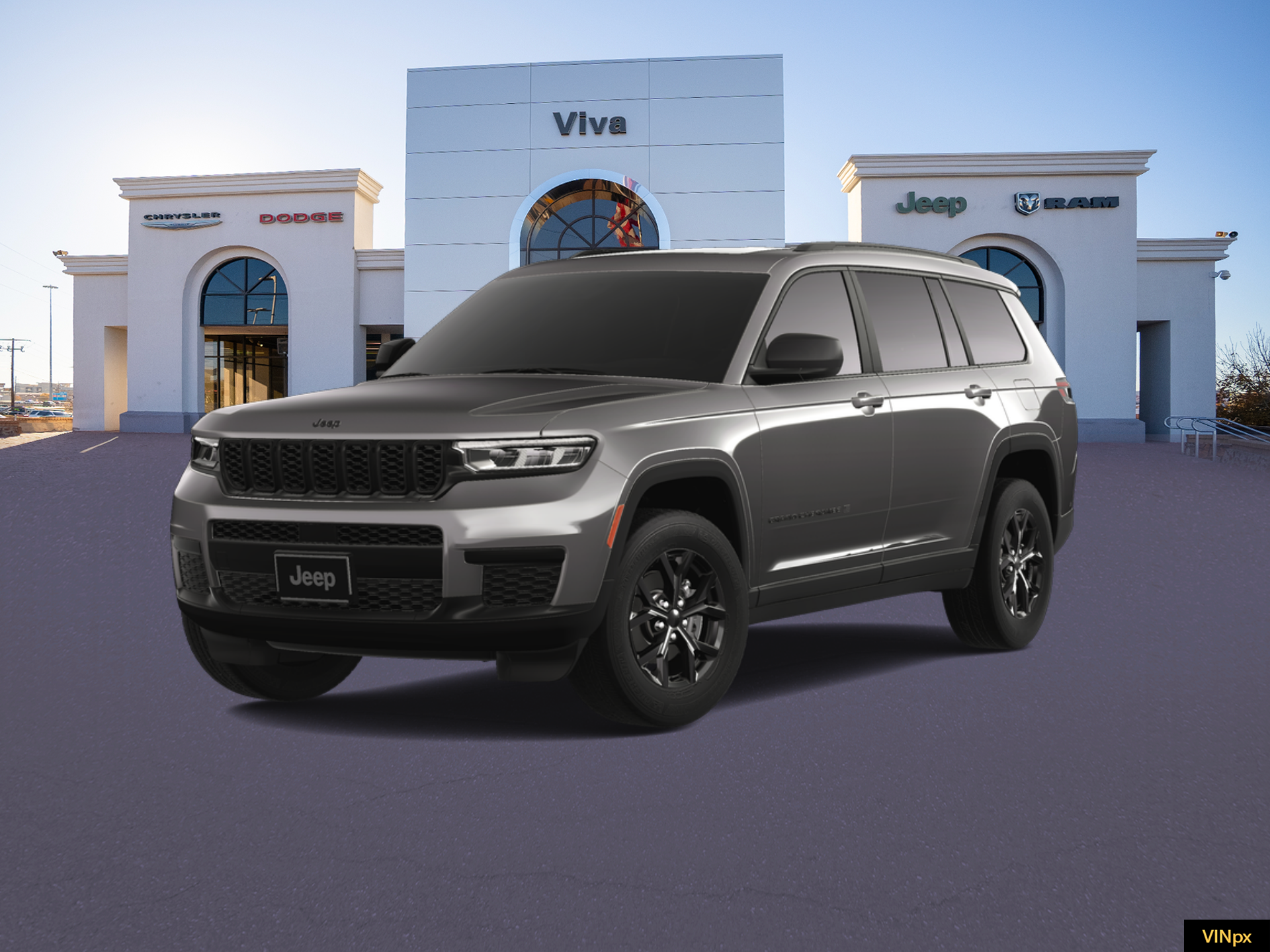 New 2025 Baltic Gray Metallic Clear-Coat Exterior Paint Jeep Altitude X image 1