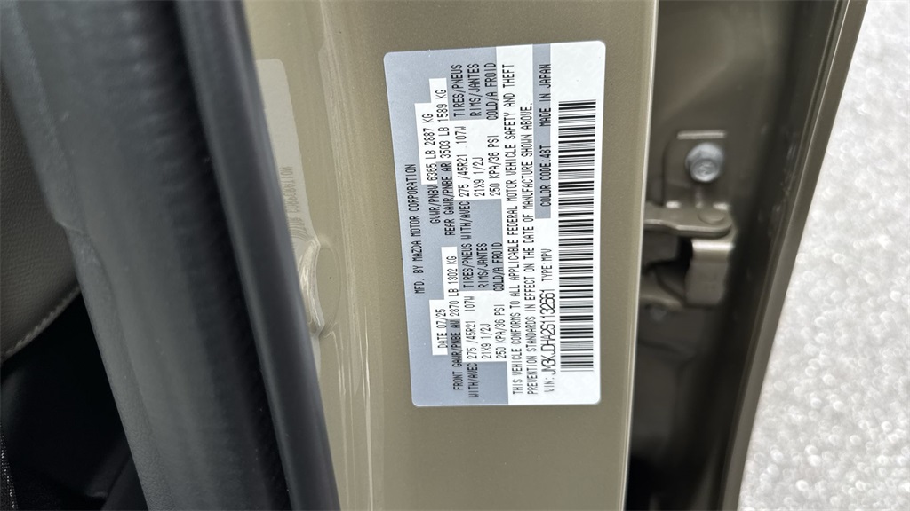 2025 Mazda CX-70 Plug-in Hybrid Premium photo 58
