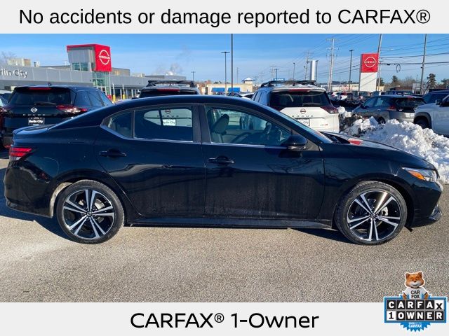 Certified 2022 Nissan Sentra SR with VIN 3N1AB8DV9NY233636 for sale in South Portland, ME